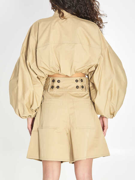 Camasi ZIMMERMANN Drawn Rebellion Top BEIGE Femei (BM 19689263) 4