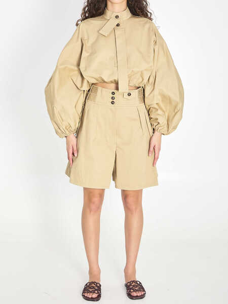 Camasi ZIMMERMANN Drawn Rebellion Top BEIGE Femei (BM 19689263) 5