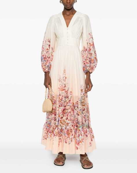 Rochii elegante ZIMMERMANN Awaken Plunge Maxi Dress MULTICOLOR Femei (BM 19689275) 2