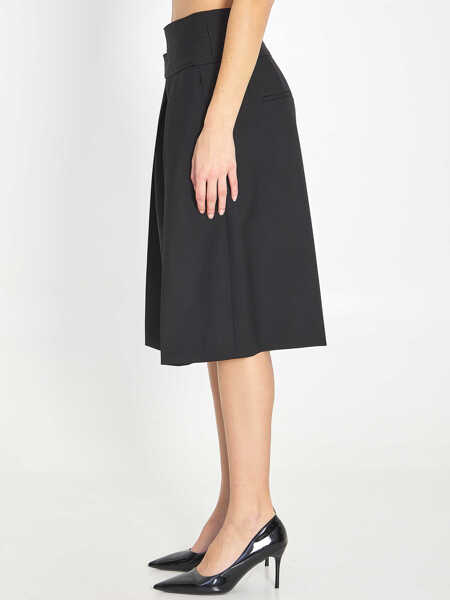 Pantaloni scurti Chloe Bermuda Shorts With Double Belt BLACK Femei (BM 19689278) 3