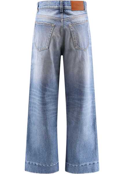 Blugi Chloe High-Waisted Shorts Jeans BLUE Femei (BM 19689287) 2