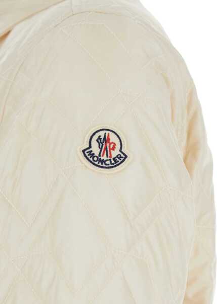 Bomber jacket Moncler Quilted Shirt CREAM Femei (BM 19689293) 3