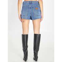Pantaloni scurti Dama pagina 2 - Pantaloni scurti Alexander Wang Denim Carpenter Mini Skort BLUE Femei (BM 19689296) - B-mall.ro