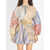 ZIMMERMANN Rebellion Striped Mini Dress MULTICOLOR