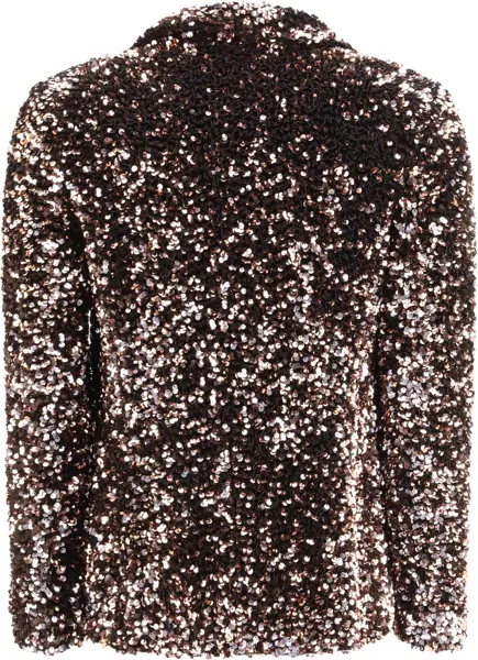 Jachete EllA Single-breasted Jacket with sequins BRONZO 620 Femei (BM 19689419) 2