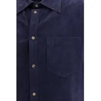 Camasi Brunello Cucinelli pentru Barbati - Camasi casual Brunello Cucinelli Suede Shirt PILOTA Barbati (BM 19689422) - B-mall.ro