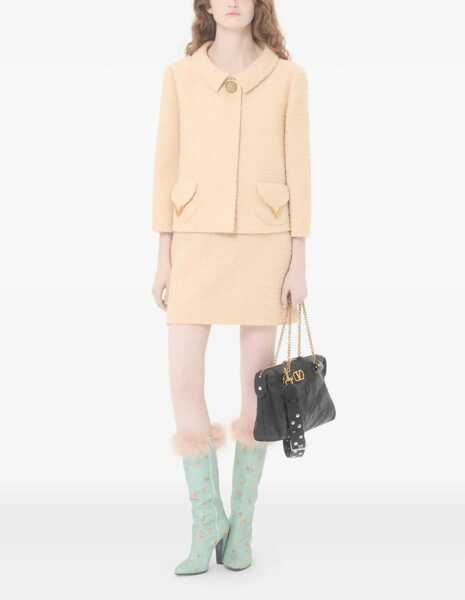 Jachete Valentino Garavani VLogo signature wool Jacket BETULLA Femei (BM 19689425) 2