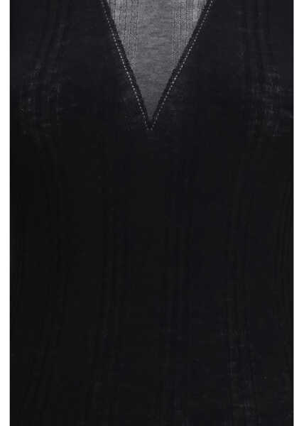 Pulovere casual Pinko Long-sleeved Top NERO LIMOUSINE Femei (BM 19689440) 3