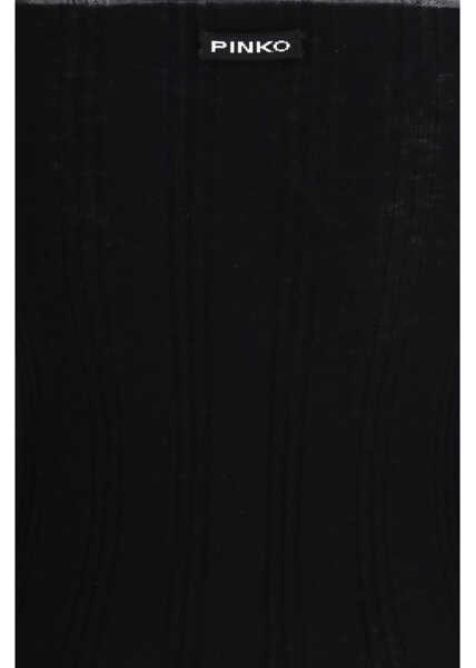 Pulovere casual Pinko Long-sleeved Top NERO LIMOUSINE Femei (BM 19689440) 4