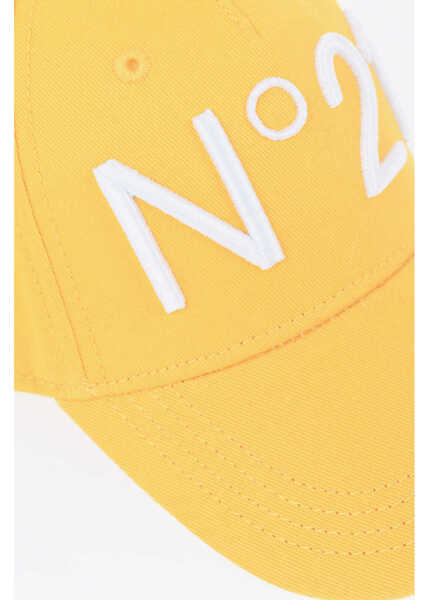 Sepci N21 Kids Cotton Baseball Cap With Embossed Logo Yellow Baieti (BM 19689503) 3