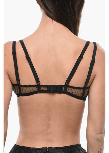 Sutiene Dolce & Gabbana Lace Underwired Bra Black Femei (BM 19689506) 2