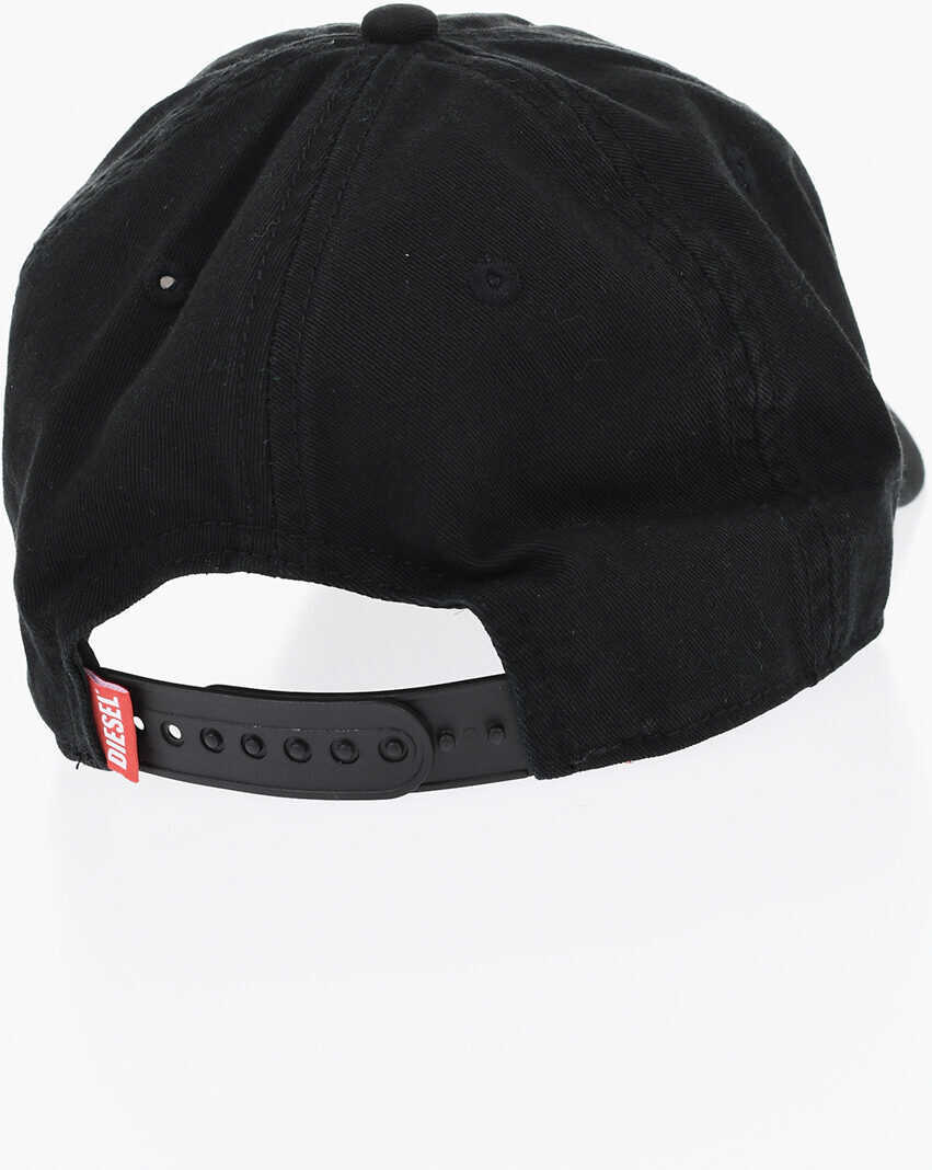 Sepci Diesel Cotton Destroyed Baseball Cap Black Baieti (BM 19689509) 2
