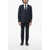 CORNELIANI Cc Collection Pinstriped Virgin Wool Suit With Notch Lapel Blue