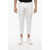 DSQUARED2 4-Pocketed Cotton Pants With Patches White