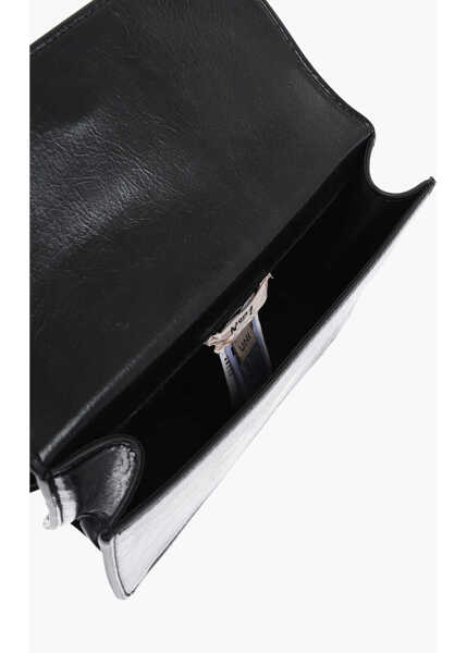 Genti tip postas N21 Eco-Leather Crossbody Bag With Embossed Logo Black Femei (BM 19689593) 4