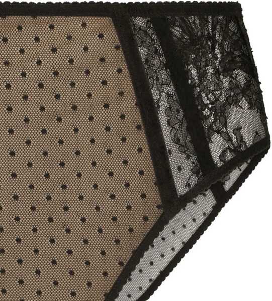 Lenjerie intima Dolce & Gabbana High-Cut Lace Briefes Black Femei (BM 19689692) 4