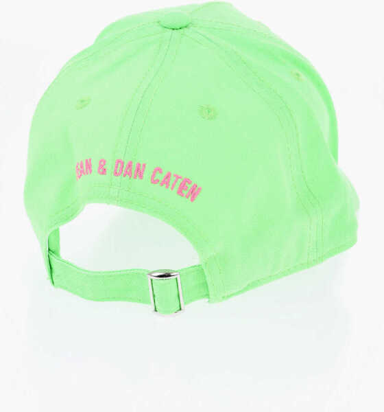 Caciuli DSQUARED2 Printed Icon Bseball Cap Green Baieti (BM 19689701) 2