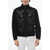 DSQUARED2 Mock Neck Full-Zip Sweatshirt With Embroideries Black