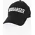 DSQUARED2 Cotton Baseball Cap With Embroidered Logo Black