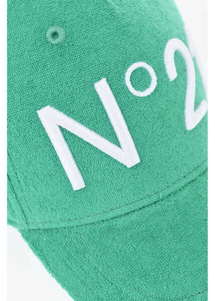 Sepci N21 Kids Terry Baseball Cap With Embroidered Logo Green Baieti (BM 19689785) 3