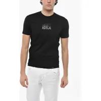 Tricouri Crew Neck Ibra T-Shirt With Ton Sur Ton Print Barbati