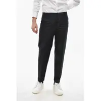 Pantaloni casual Cotton Blend Chinos Pants With Belt Loops Barbati