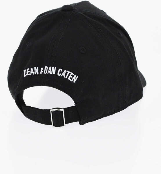 Sepci DSQUARED2 Printed Wave Baseball Cap Black Baieti (BM 19689809) 2