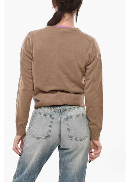 Cardigane Canessa Cashmere Sweater And Cardigan Set Brown Femei (BM 19689815) 2