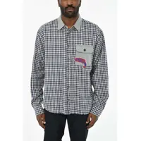 Camasi casual Check Shirt With Breast Pocket Barbati