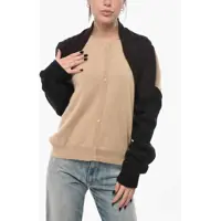 Cardigane Cable Knit Wool Shrug Femei