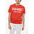 DSQUARED2 Crew Neck Ceresio Cotton T-Shirt Red