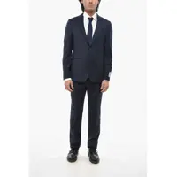 Costume Cc Collection Pinstriped 2-Button Suit With Notch Lapel Barbati