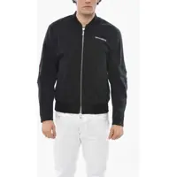 Bomber jacket Cotton Blend Bomber Jacket With Printed Logo Barbati