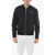 DSQUARED2 Cotton Blend Bomber Jacket With Printed Logo Black