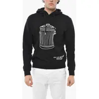 Bluze de trening Printed Trash Hoodie Barbati