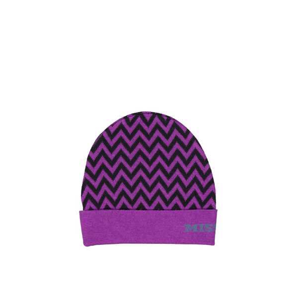 Palarii MISSONI BEACHWEAR MISSONI Wool Hat Purple Femei (BM 19695051) 1