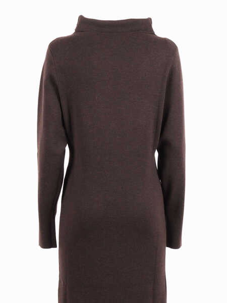 Rochii P.A.R.O.S.H. DRESS Brown Femei (BM 19695108) 3