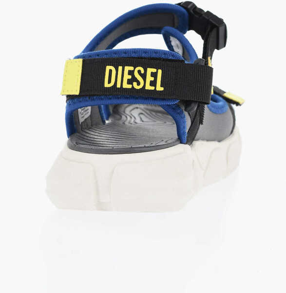 Sandale Diesel Canvas Sport Sandals With Velcro Closure Multicolor Baieti (BM 19695320) 2