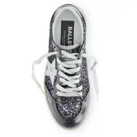 Sneakers Golden Goose Dama - Sneakers Golden Goose Ballstar Glitter Sneakers GREY/PURPLE/WHITE Femei (BM 19695332) - B-mall.ro