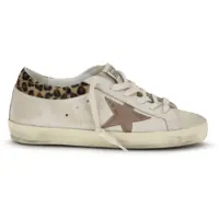 Sneakers Super Star Sneakers leopard-print pony skin Femei
