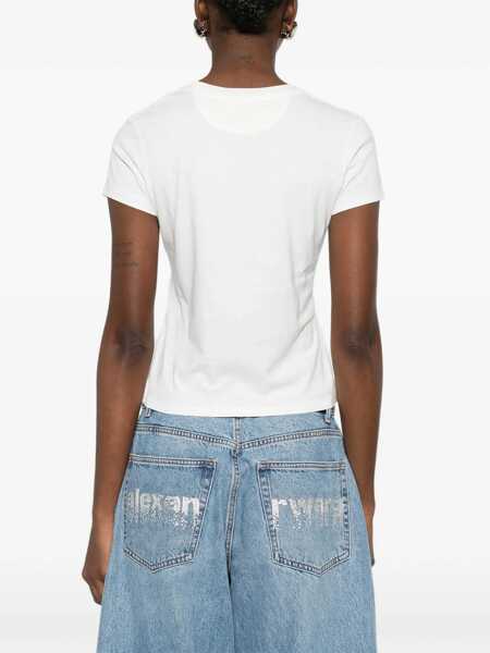 Tricouri Kenzo Cotton T-shirt with the embroidered Wild Tiger OFF WHITE Femei (BM 19695353) 4