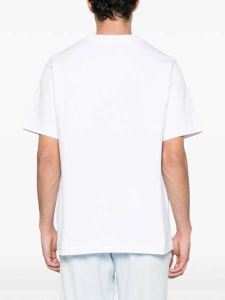 Tricouri Casablanca Tennis Club Beyond Destiny short sleeve T-shirt BRIGHT WHITE JERSEY Barbati (BM 19695362) 4