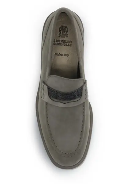 Sneakers Brunello Cucinelli Leather Loafers SAFARI Femei (BM 19695371) 4