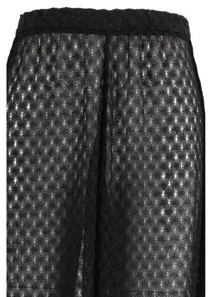 Fuste MISSONI BEACHWEAR Beach cover-up Trousers BLACK Femei (BM 19695377) 3