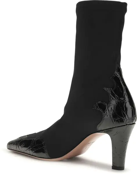 Bocanci casual Paris Texas Belle Western Ankle Boots BLACK/BLACK Femei (BM 19695404) 3