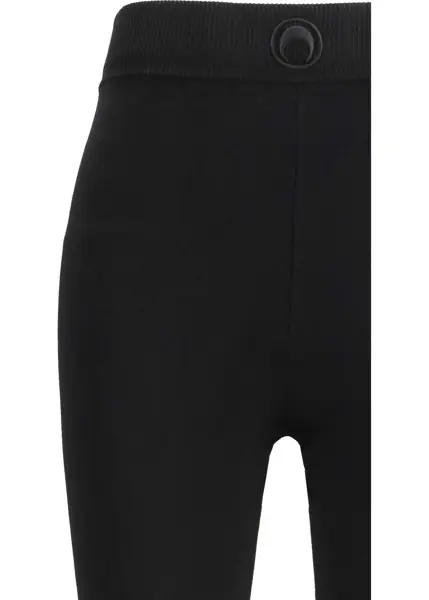 Colanti MARINE SERRE Moon Logo Knit Leggings BLACK Femei (BM 19695413) 3