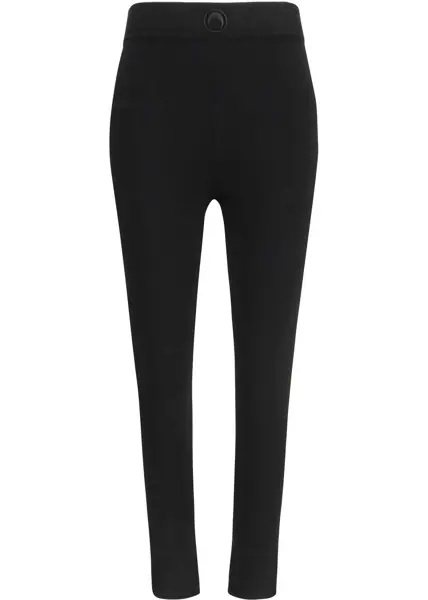 Colanti MARINE SERRE Moon Logo Knit Leggings BLACK Femei (BM 19695413) 1