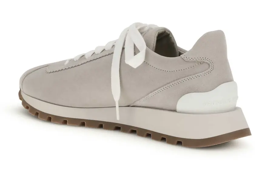 Sneakers Brunello Cucinelli Sneakers with iconic embellishments BONE Femei (BM 19695422) 3