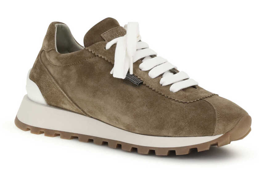 Sneakers Brunello Cucinelli Sneakers with iconic embellishments SUMMER TORBA Femei (BM 19695464) 2