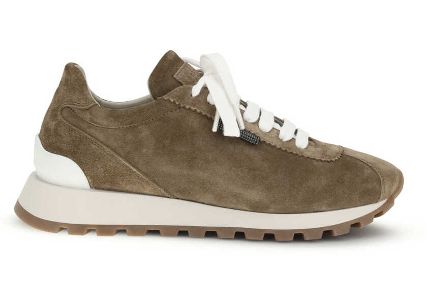 Sneakers Brunello Cucinelli Sneakers with iconic embellishments SUMMER TORBA Femei (BM 19695464) 1